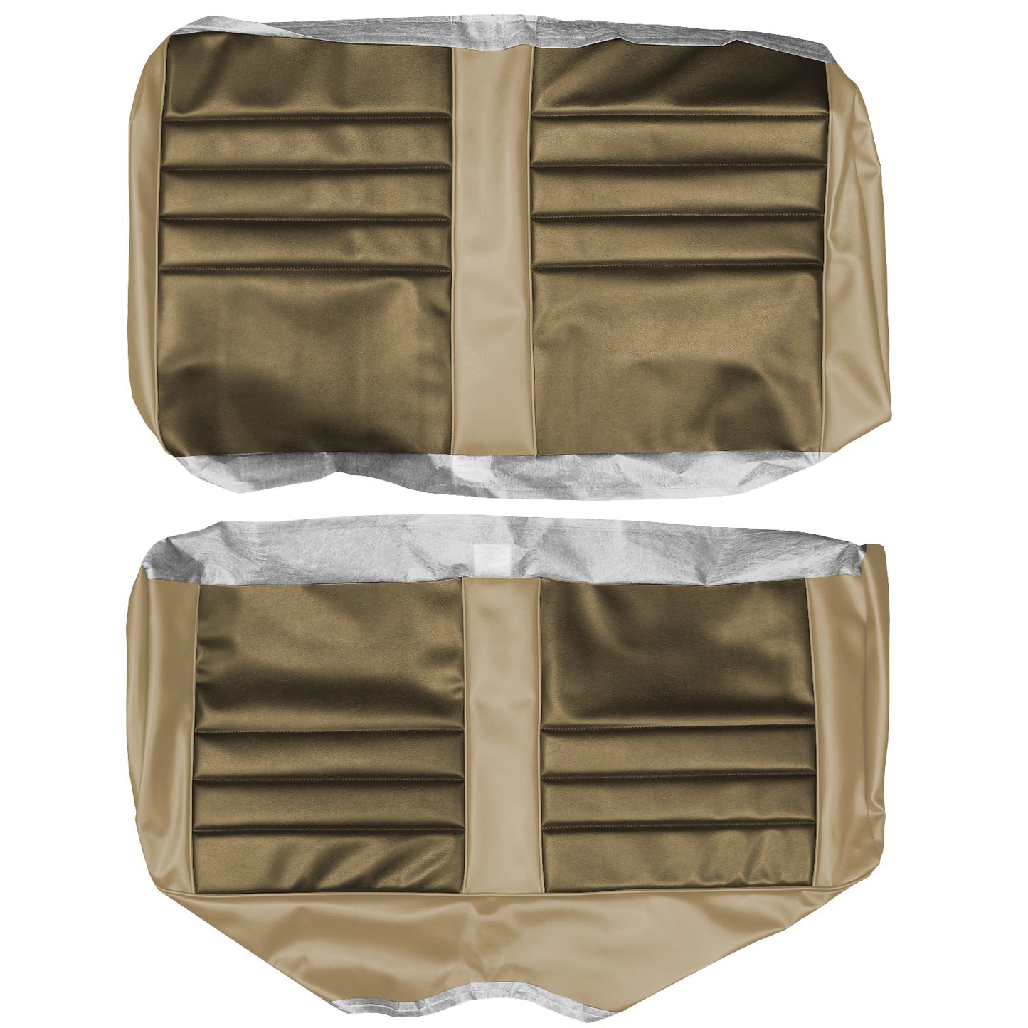 65 CHEVELLE/MALIBU CONVERTIBLE REAR UPHOLSTERY - GOLD/FAWN