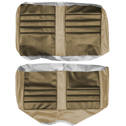 65 CHEVELLE/MALIBU CONVERTIBLE REAR UPHOLSTERY - GOLD/FAWN