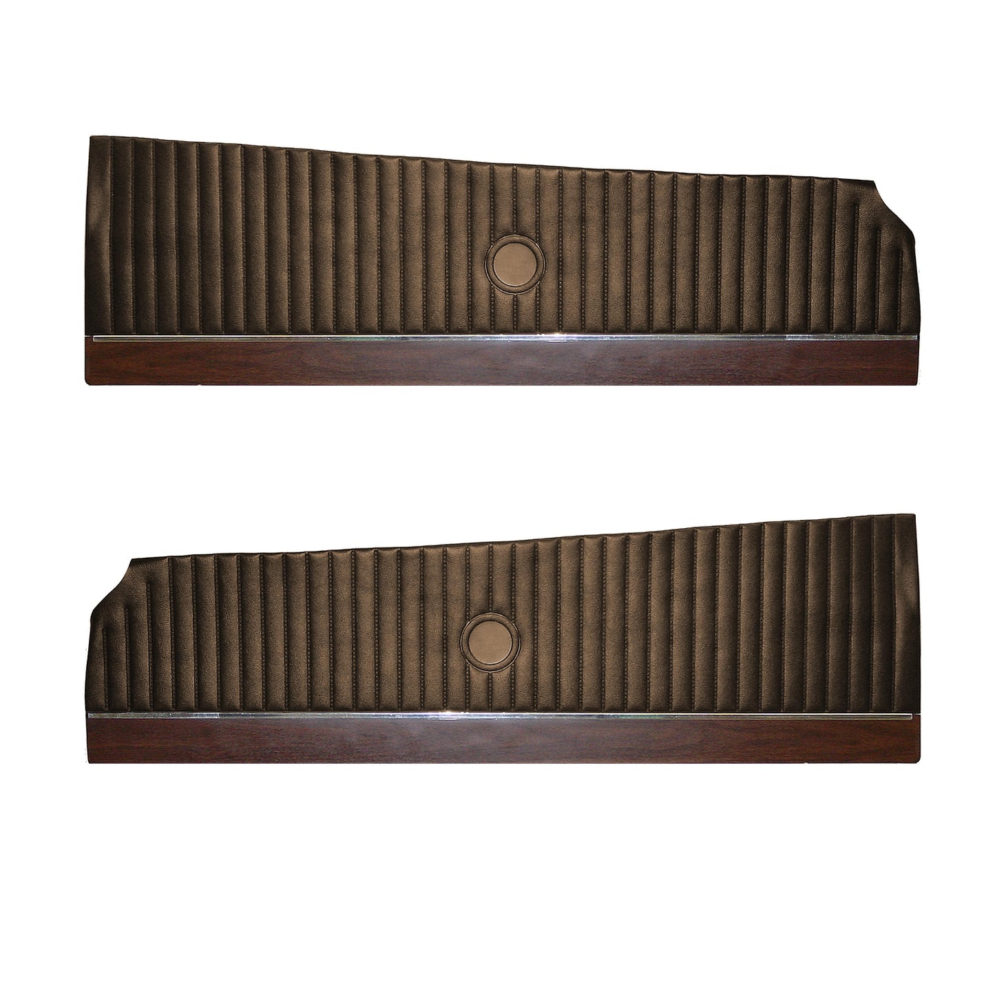 71 CHARGER RT/500 FRONT UPPER DOOR PANELS - BROWN