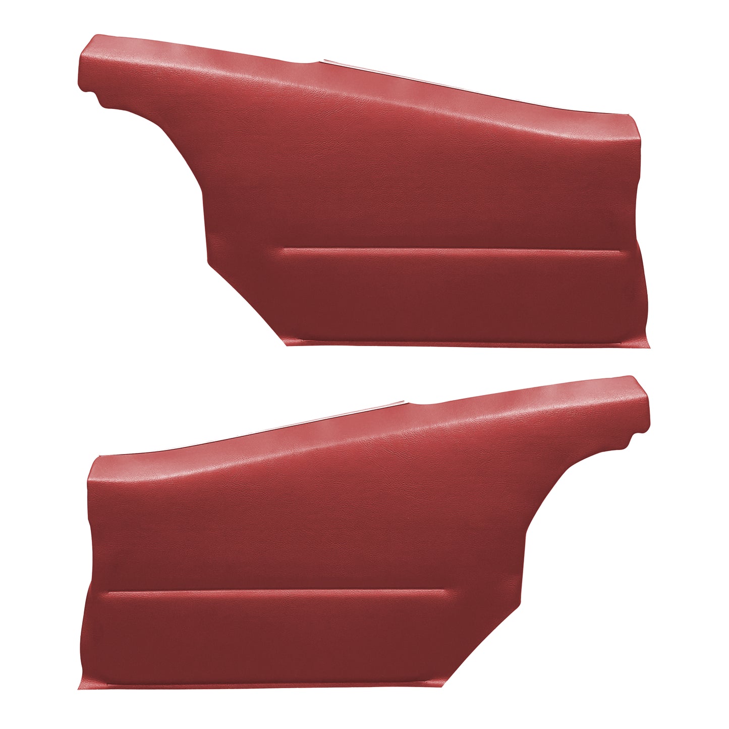 69 CAMARO "DELUXE" HARDTOP REAR PANELS W/ FOLD-DOWN SEAT (PRE-ASSEMBLED) - RED