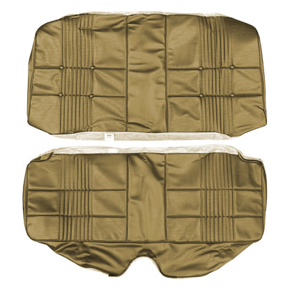 68 CORONET 500/RT HARDTOP REAR UPHOLSTERY - GOLD