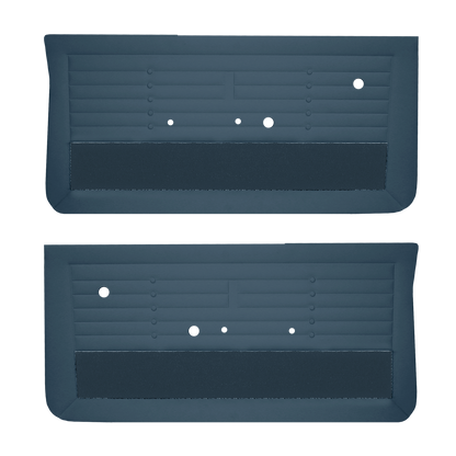 65 SKYLARK/GS FRONT DOOR PANELS - BLUE