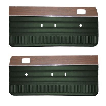 74/76 DART/DART SPORT/DUSTER FRONT PANELS - JADE GREEN
