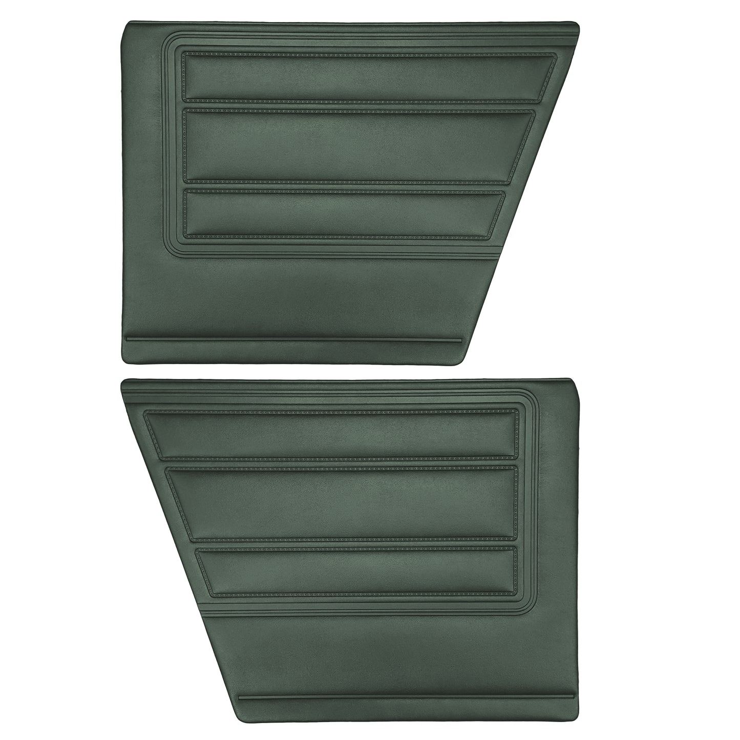 68 BARRACUDA "STANDARD" FASTBACK REAR PANELS - GREEN