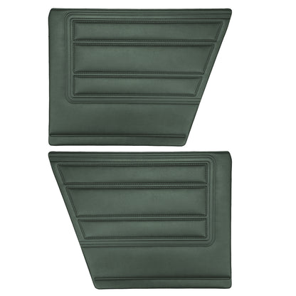 68 BARRACUDA "STANDARD" FASTBACK REAR PANELS - GREEN