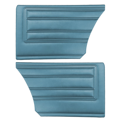 68 BARRACUDA "STANDARD" HARDTOP REAR PANELS - BLUE