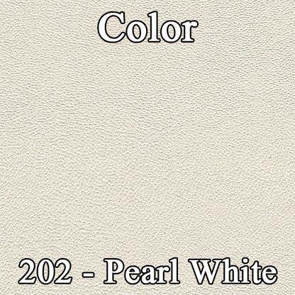 64 CHRYLER 300 HEADREST COVER PEARL WHITE