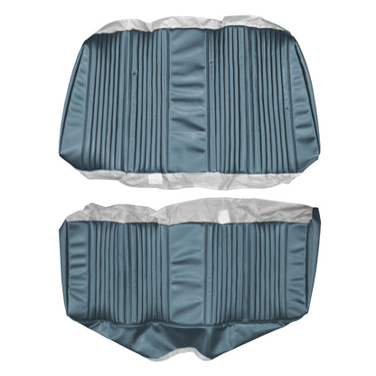 65 CUTLASS/442 CONVERTIBLE REAR UPHOLSTERY - LIGHT BLUE