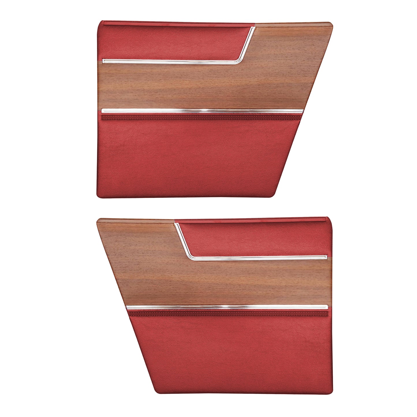 69 BARRACUDA "DELUXE" FASTBACK REAR PANELS - RED