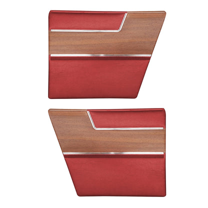 69 BARRACUDA "DELUXE" FASTBACK REAR PANELS - RED