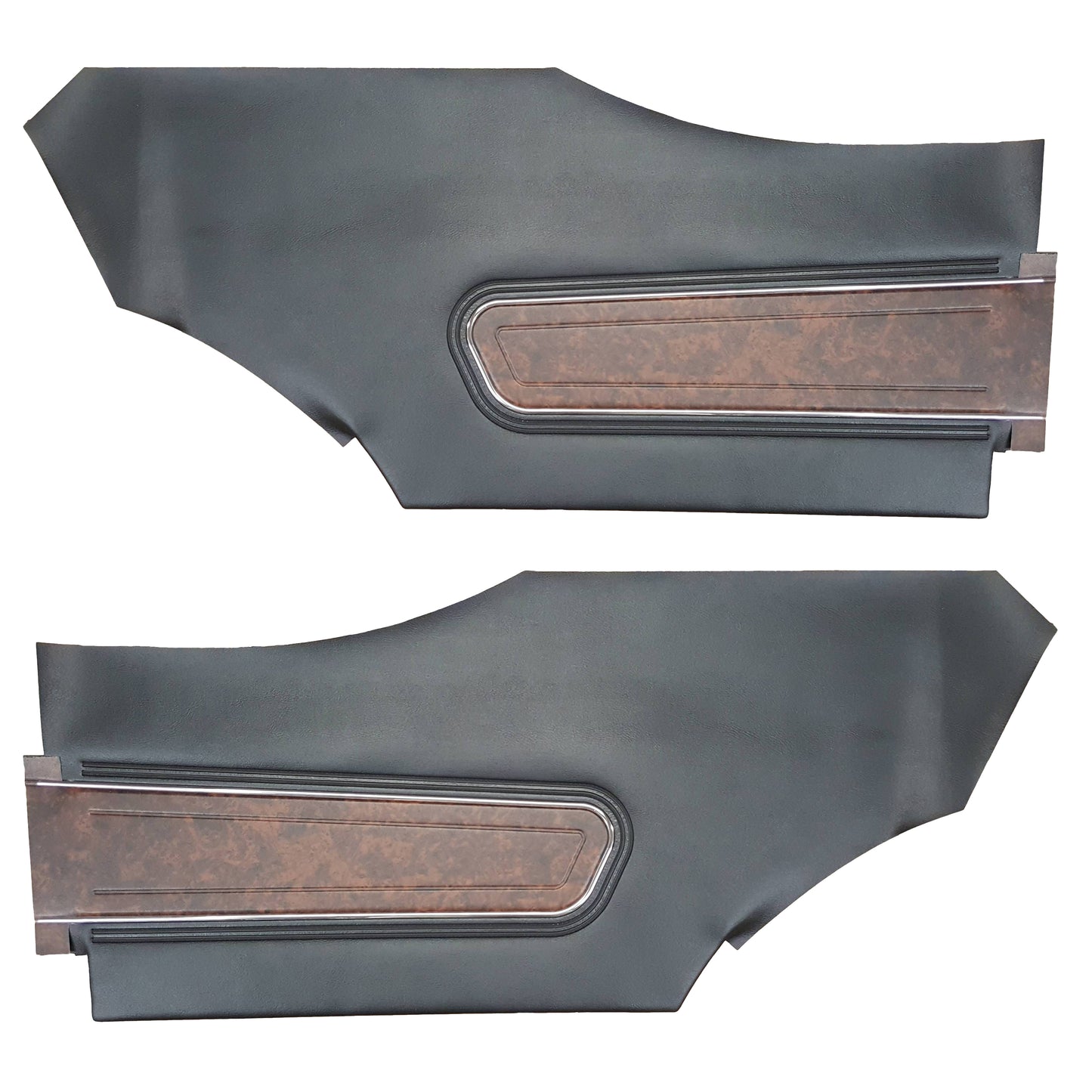70 CUTLASS SUPREME HOLIDAY COUPE REAR PANELS (UNASSEMBLED) - BLACK