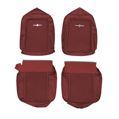 64 CHRYSLER 300/300K BUCKET SEAT UPHOLSTERY - RED