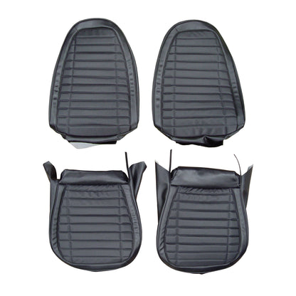 71 FIREBIRD/TRANS AM "DELUXE" BUCKET SEAT UPHOLSTERY - BLACK