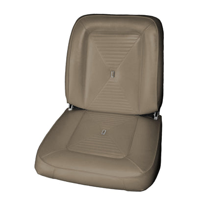 65 DART GT BUCKET SEAT UPHOLSTERY - FAWN TAN