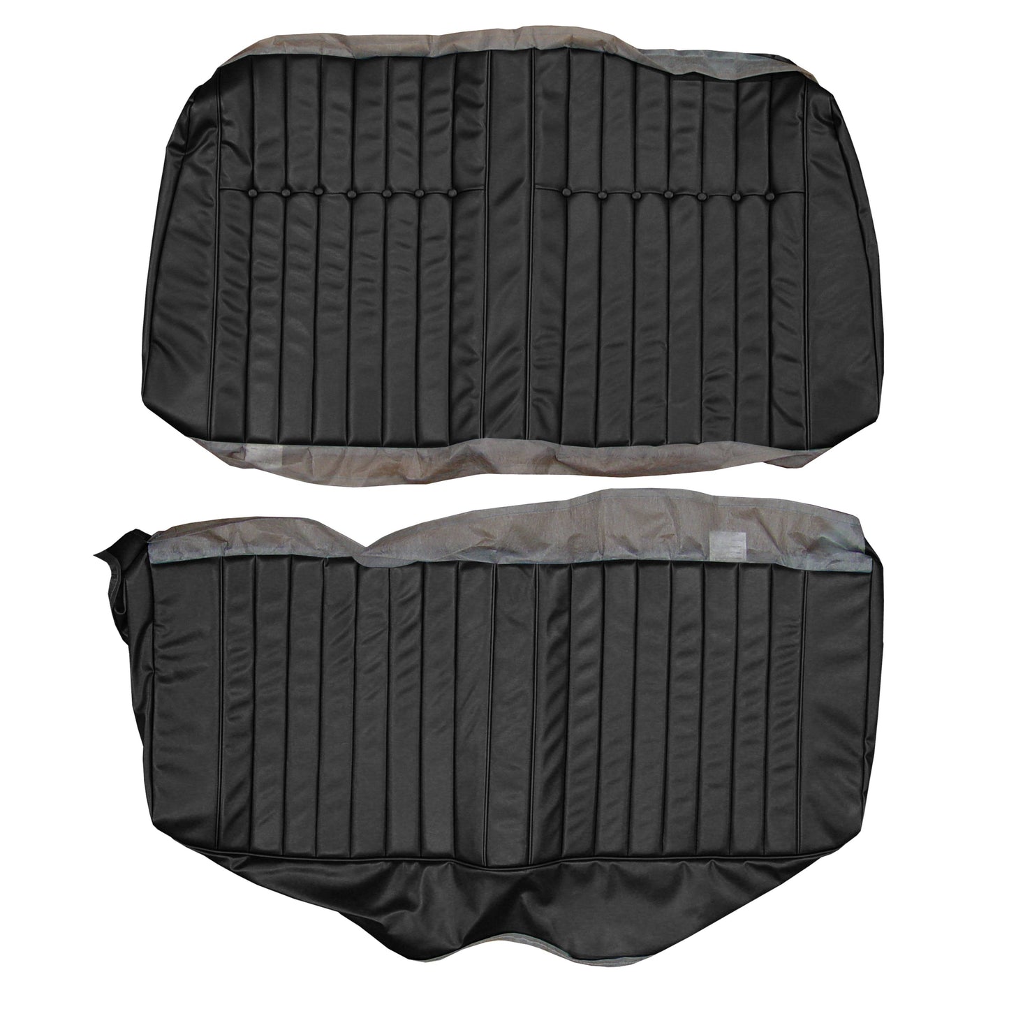 64 SKYLARK CONVERTIBLE REAR UPHOLSTERY - BLACK