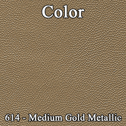 66 CORONET 500 FRONT DOOR PANELS - GOLD