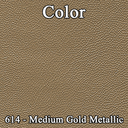 66 CORONET DELUXE CLOTH SPLIT BENCH - SRM GOLD/SRM LT GOLD