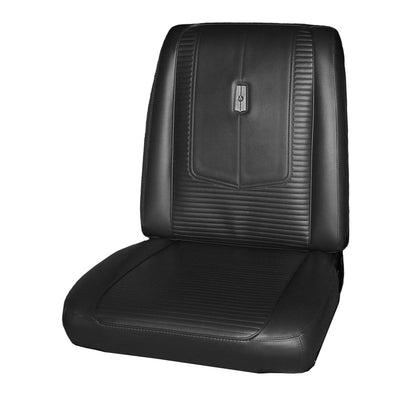 67 DART GT/CSS TRUCK BUCKET SEAT UPHOLSTERY - BLACK