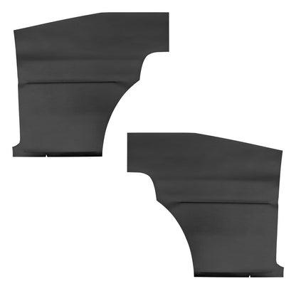 67 CAMARO "DELUXE" HARDTOP REAR PANELS - BLACK