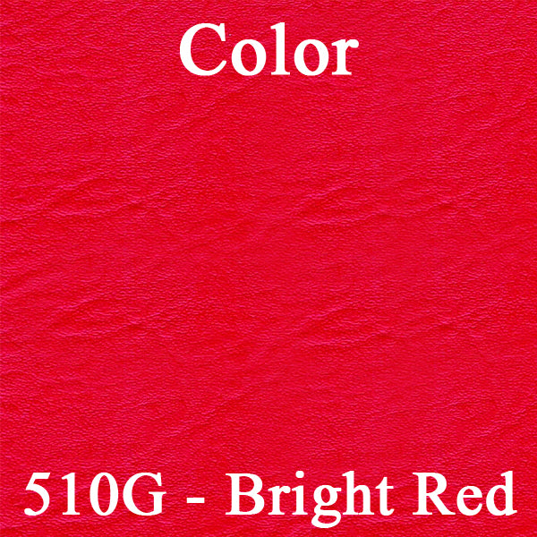 74 FIREBIRD/TRANS AM "DELUXE" BUCKET SEAT UPHOLSTERY - RED