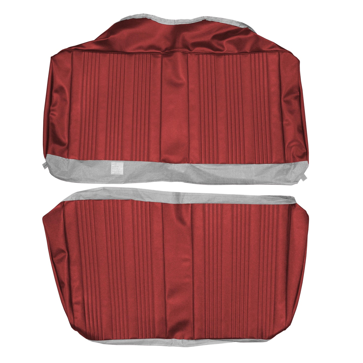 67 GTO/LEMANS CONVERTIBLE REAR UPHOLSTERY - RED