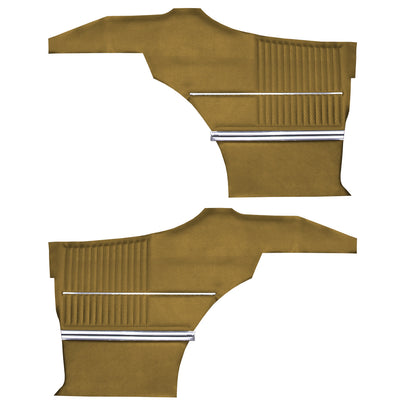 69 CUTLASS 'S'/442 SPORTS COUPE REAR PANELS (UNASSEMBLED) - GOLD