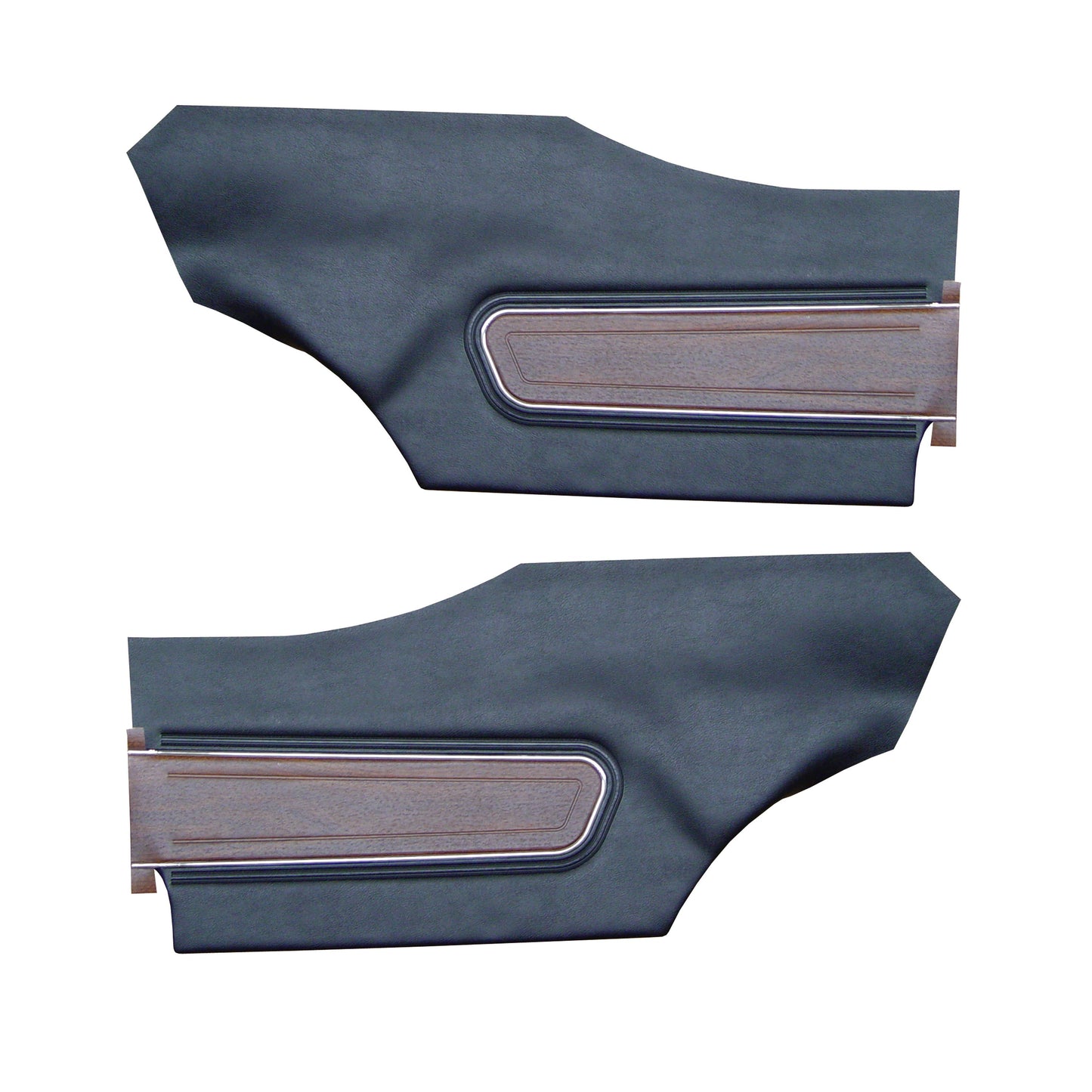 71 CUTLASS SUPREME HARDTOP REAR PANELS (UNASSEMBLED) - BLACK