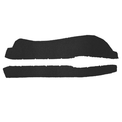 66-76 DODGE/PLYMOUTH A-BODY (AUTOMATIC) CONSOLE CARPET - BLACK (CUT-PILE)
