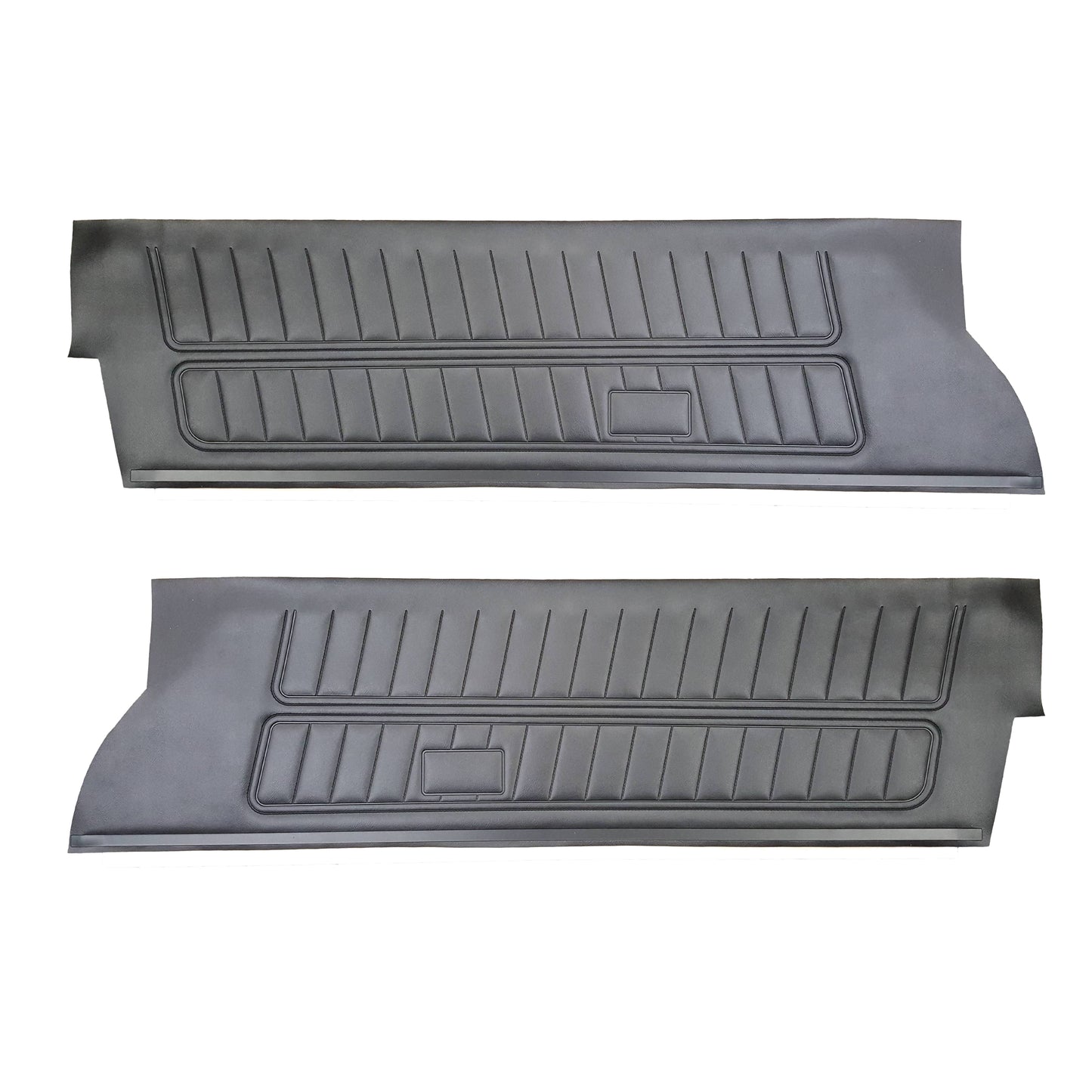 77 FIREBIRD/TRANS AM "STANDARD" UPPER DOOR PANELS (UNASSEMBLED) - BLACK