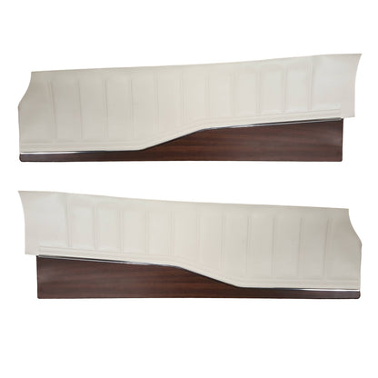 74 CHARGER/CHARGER SE UPPER DOO PANELS - WHITE