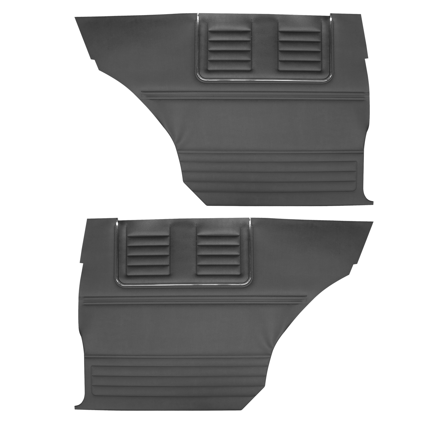 65 BELVEDERE II HARDTOP REAR PANELS - BLACK