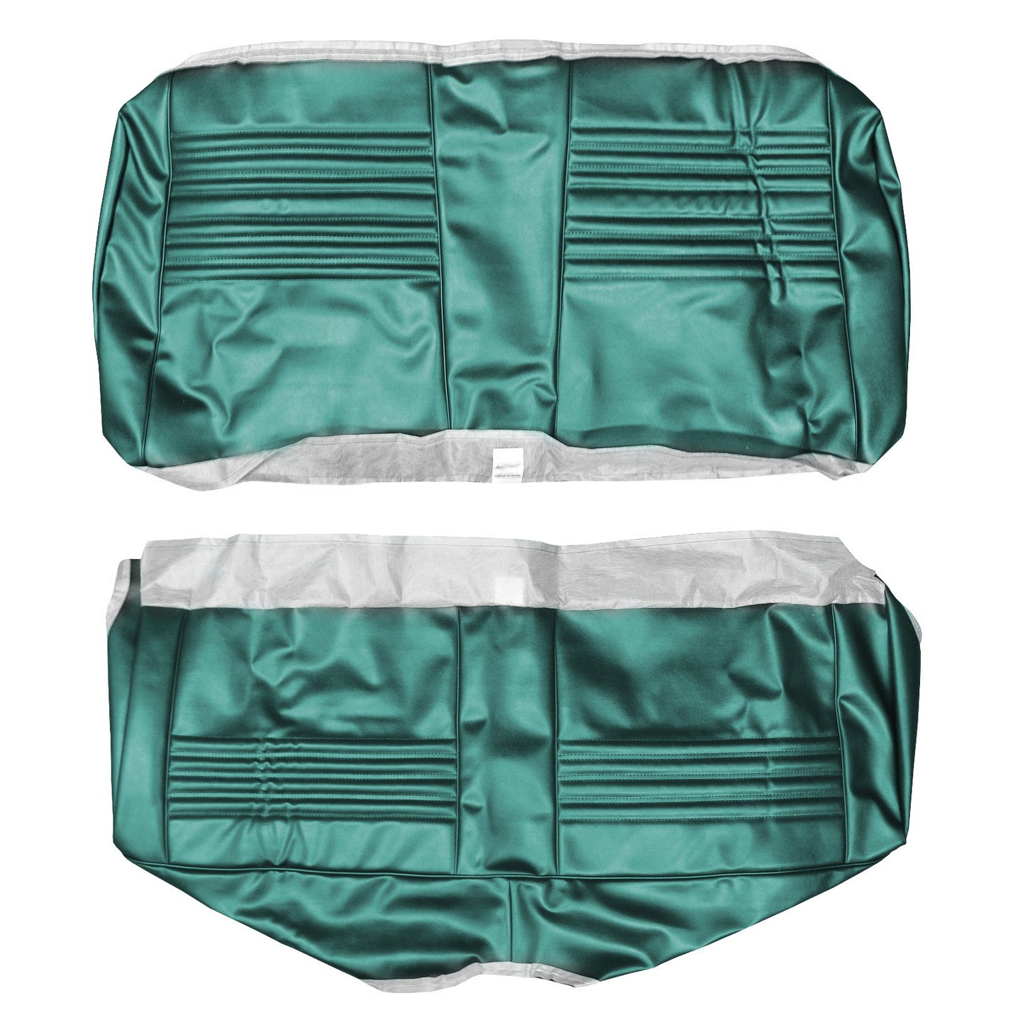 67 CHEVELLE/MALIBU HARDTOP REAR UPHOLSTERY - TURQUOISE
