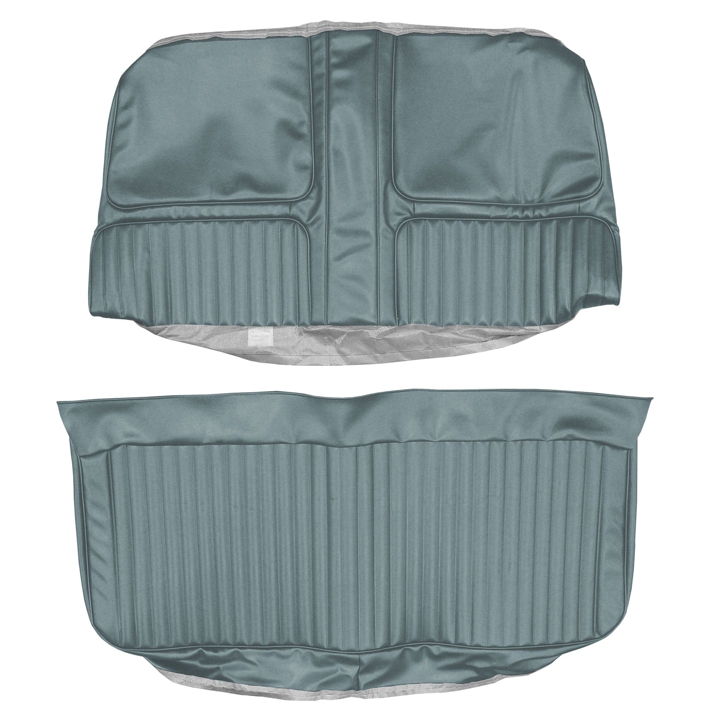 68 SKYLARK/GS 400 CONVERTIBLE REAR UPHOLSTERY - BLUE
