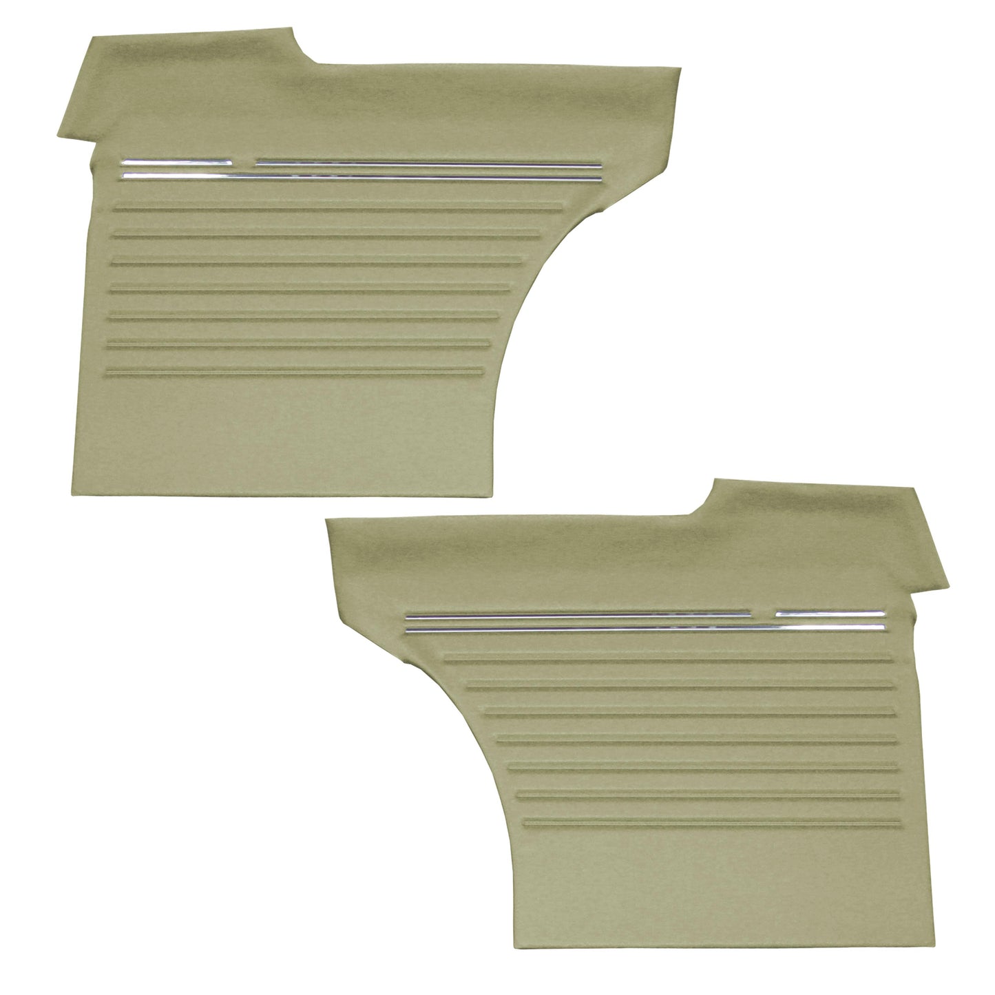 70 REBEL/REBEL MACHINE HARDTOP REAR PANELS (UNASSEMBLED) - GREEN