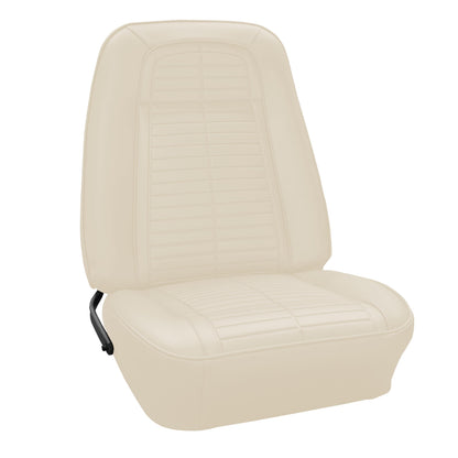 68 FIREBIRD "STANDARD" BUCKET SEAT UPHOLSTERY - PARCHMENT