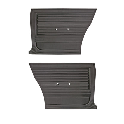 67 CHEVELLE/MALIBU HARDTOP REAR PANELS - BLACK