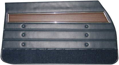 72 CUTLASS 'S'/442 HARDTOP COUPE FRONT DOOR PANELS (UNASSEMBLED) - BLUE
