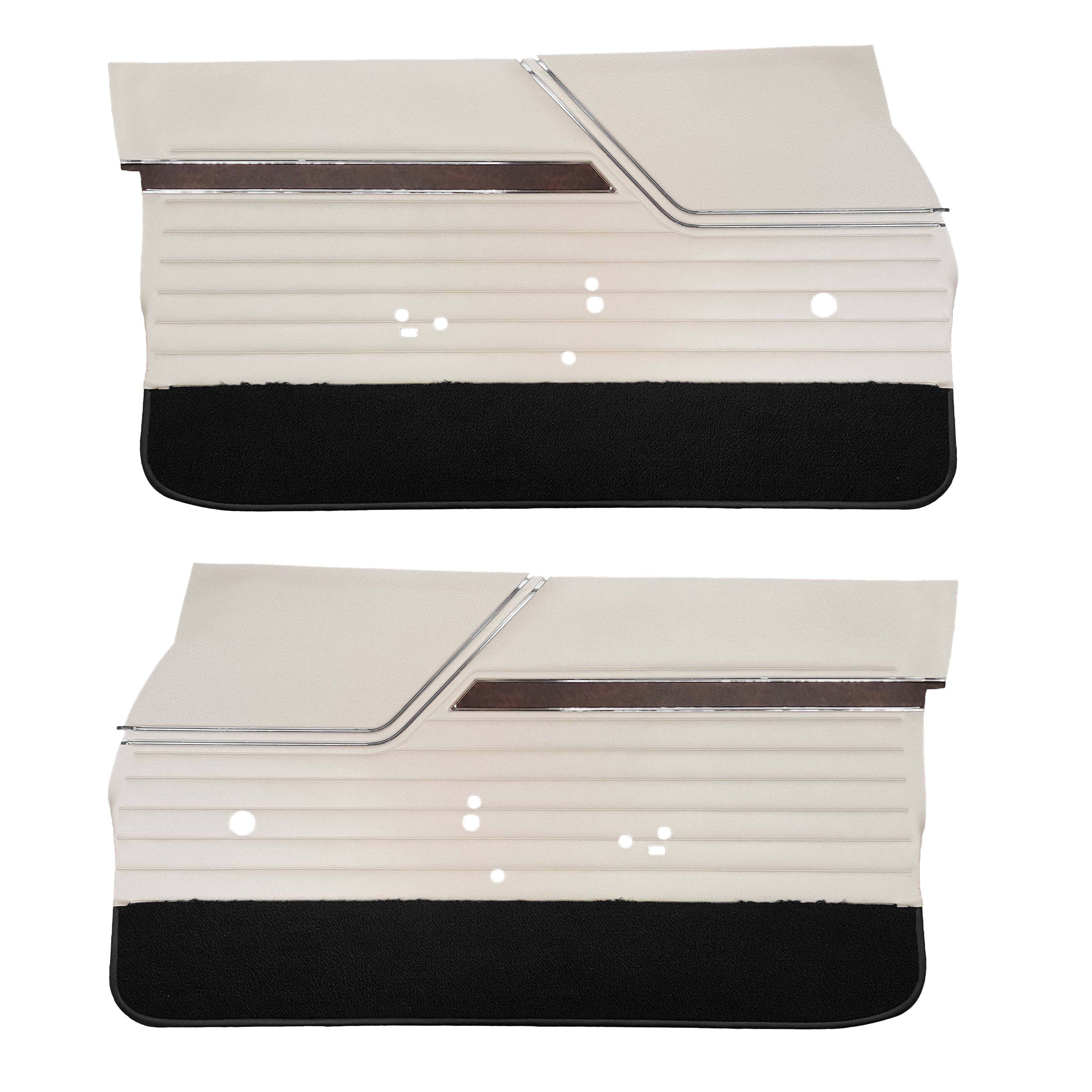 70 Cutlass S/442 Sports Coupe Door Panels - Pearl White