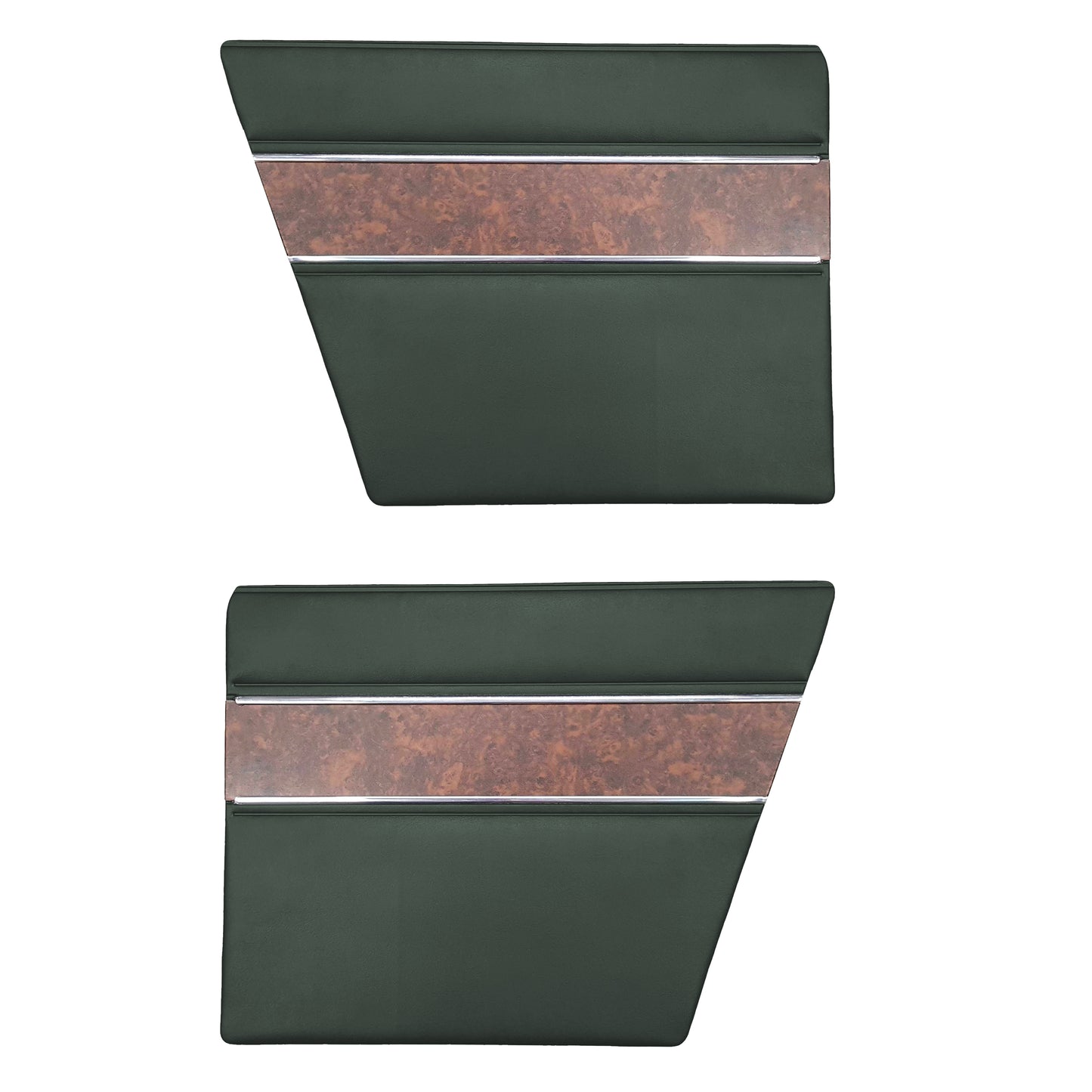 68 BARRACUDA "DELUXE" FASTBACK REAR PANELS - GREEN
