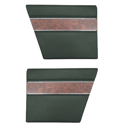 68 BARRACUDA "DELUXE" FASTBACK REAR PANELS - GREEN