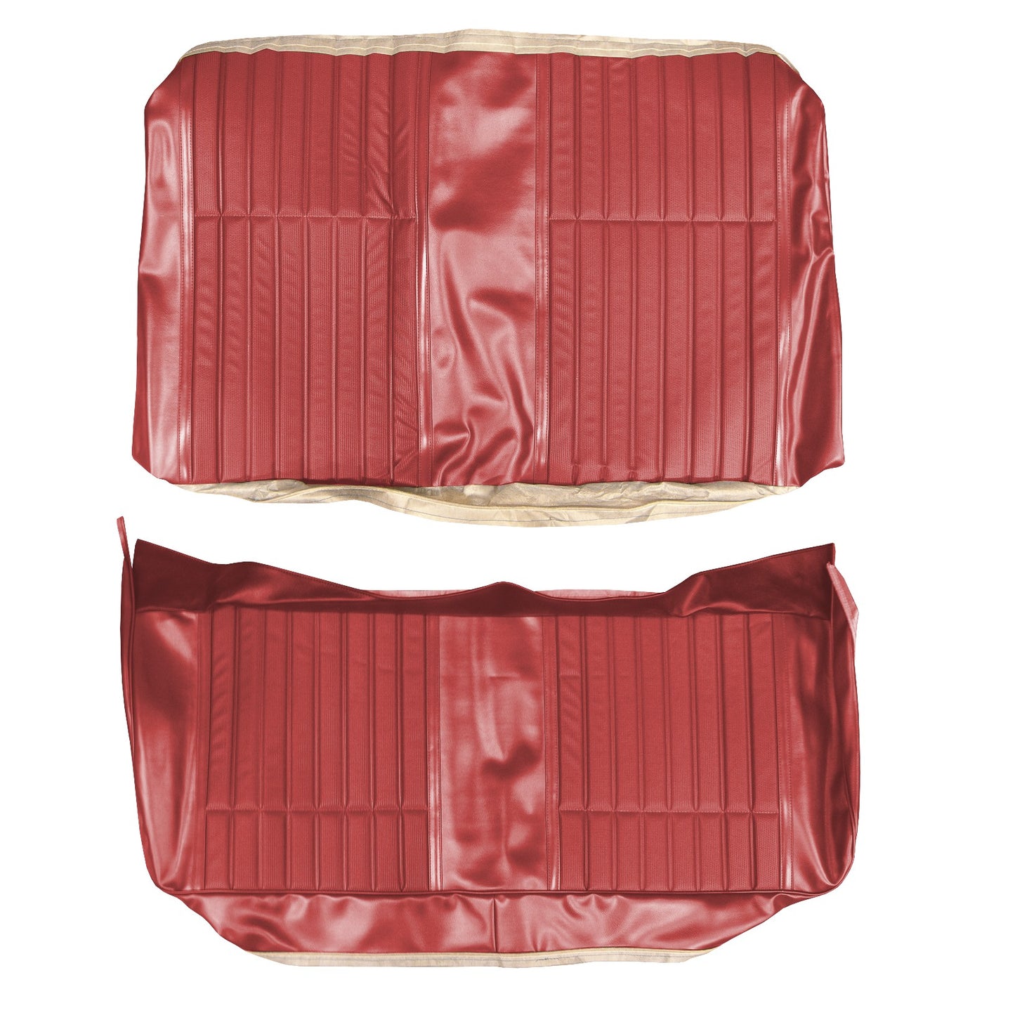 70 GTO/LEMANS SPORT CONVERTIBLE REAR UPHOLSTERY - RED