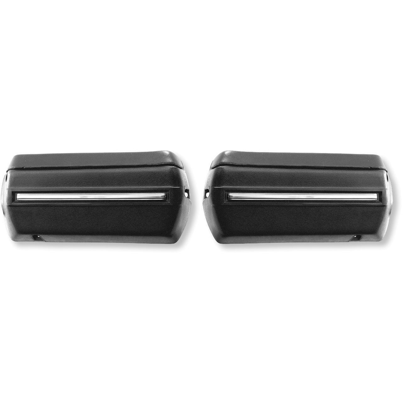 68-69 GM A-BODY ARMREST BASE MOLDING - STAINLESS