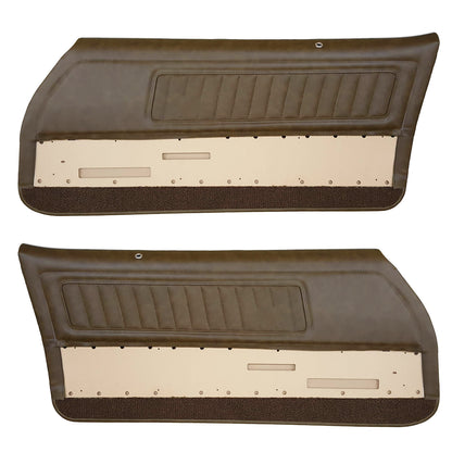 70 FIREBIRD/TRANS AM "DELUXE" DOOR PANELS BURNISHED SADDLE