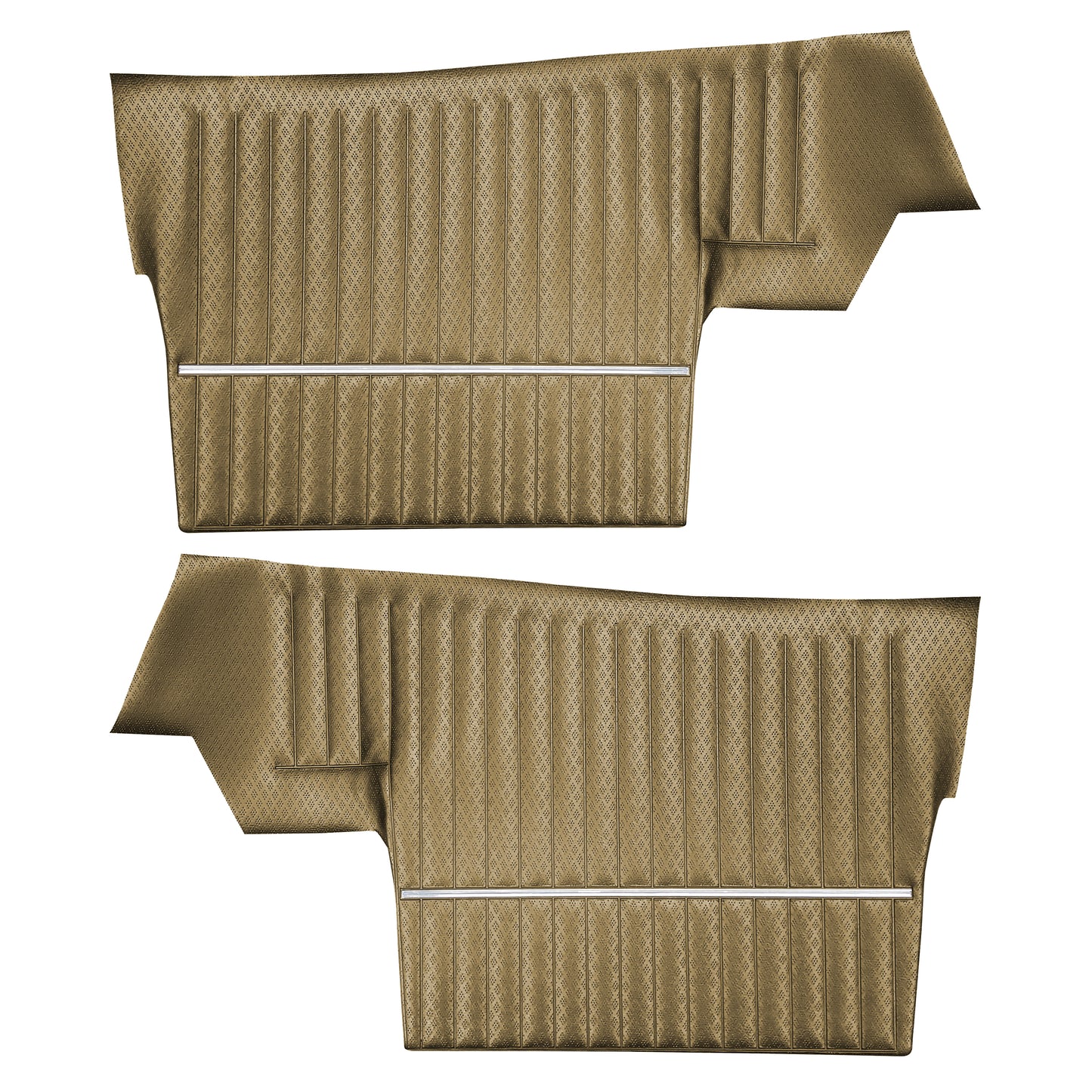 69 CUTLASS 'S'/442 CONVERTIBLE REAR PANELS (UNASSEMBLED) - GOLD