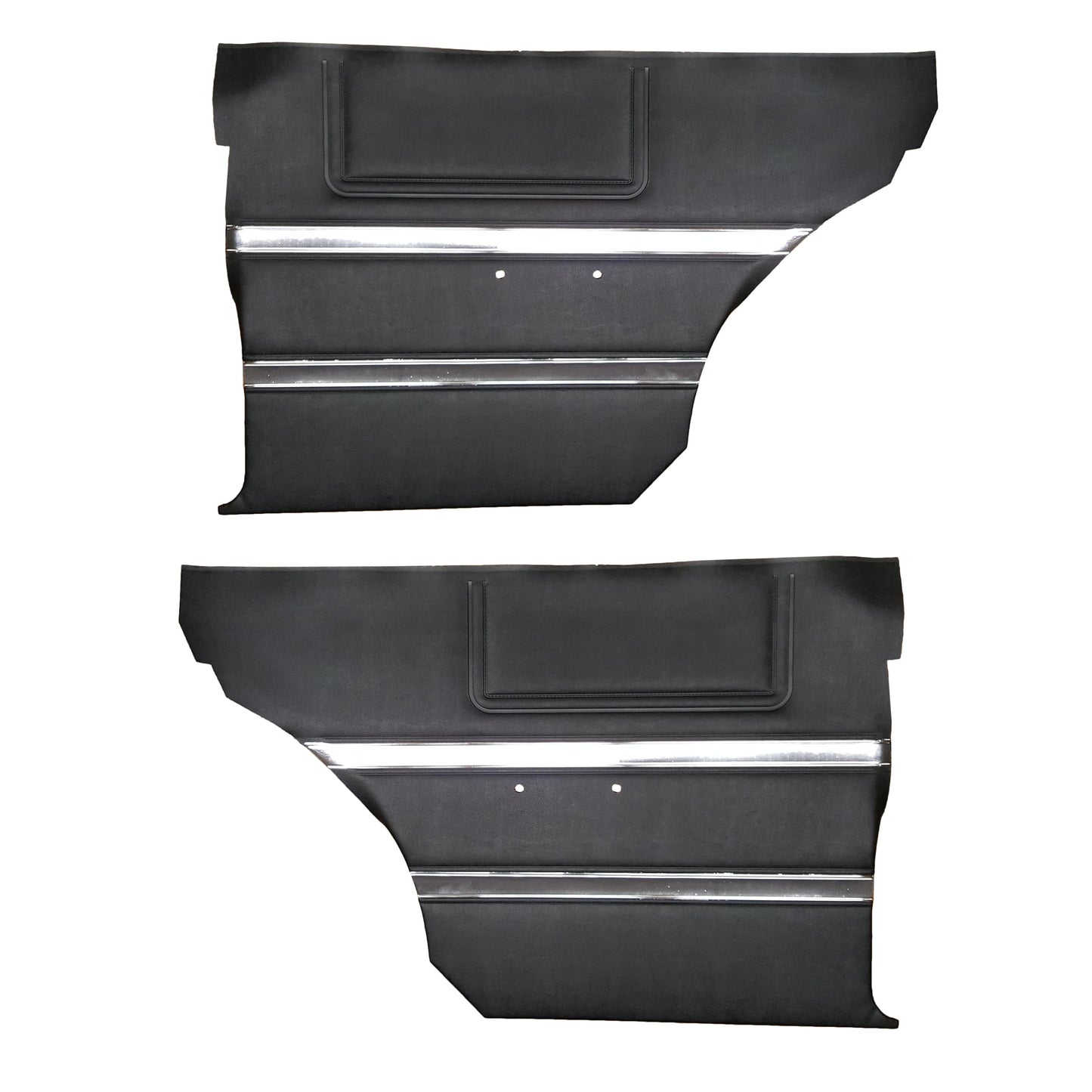 64 SPORT FURY HARDTOP REAR PANELS - BLACK