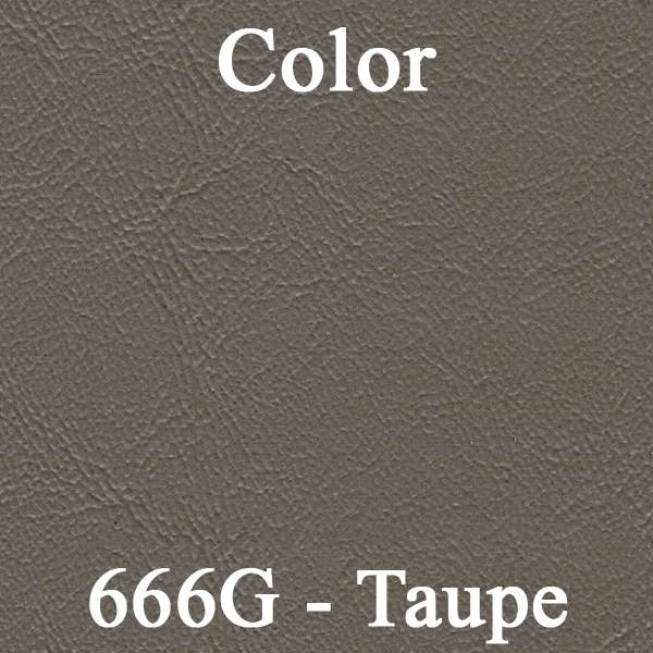 74 CAMARO "DELUXE" BUCKET SEAT CLOTH UPHOLSTERY - SRM TAUPE RIBBED CLOTH/SRM TAUPE