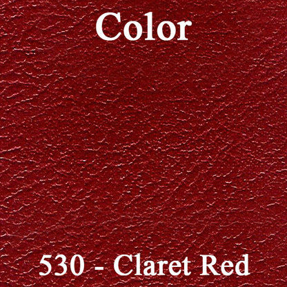 63 CHRYSLER 300/NEWPORT CONVERTIBLE BOOT - CLARET RED