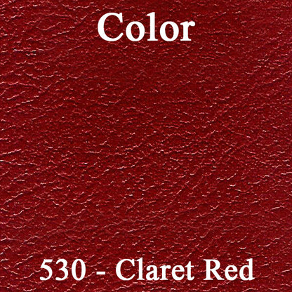 63 CHRYSLER 300/300J HARDTOP LEATHER REAR - CLARET RED