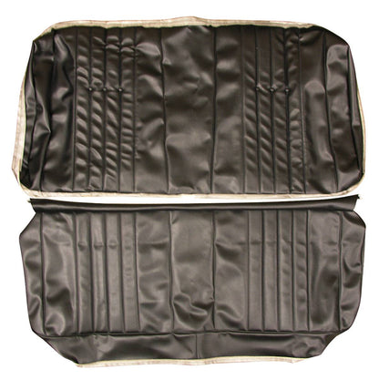 68 CHEVELLE/MALIBU HARDTOP REAR UPHOLSTERY - BLACK
