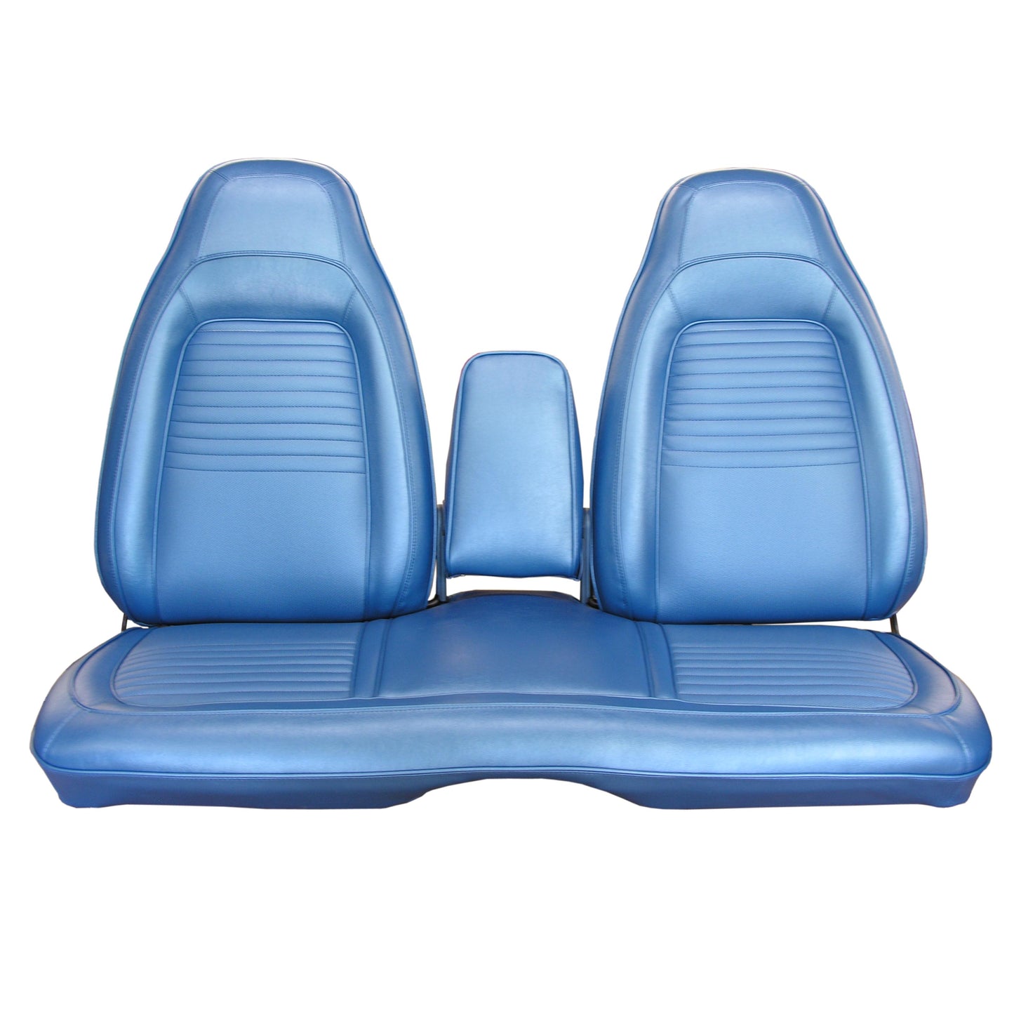 70 BARRACUDA SPLIT BENCH W/ C.A.R. UPHOLSTERY - BRIGHT BLUE